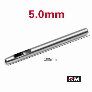 【Long-Mouth Type】Bag Leather Belt And Watch Strap Hole Puncher 45# High Carbon Steel Pure Fire Heat Treatment Round Punch Handmade Leather Art Hole Punching Tool Drilling Air Holes