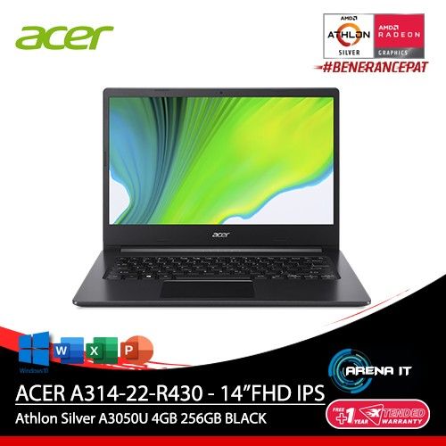 ACER ASPIRE 3 A314-22-R430 (Athlon Silver A3050U,4G,256G,NX.HVVSN.013 ...