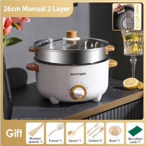 fast shipping -in stock[Ready Stock] Electric Cooker with Steamer Multi Cooker Electric Pot Electric Cooker   Electric cooking pot   Periuk Nasi Elektrik Periuk