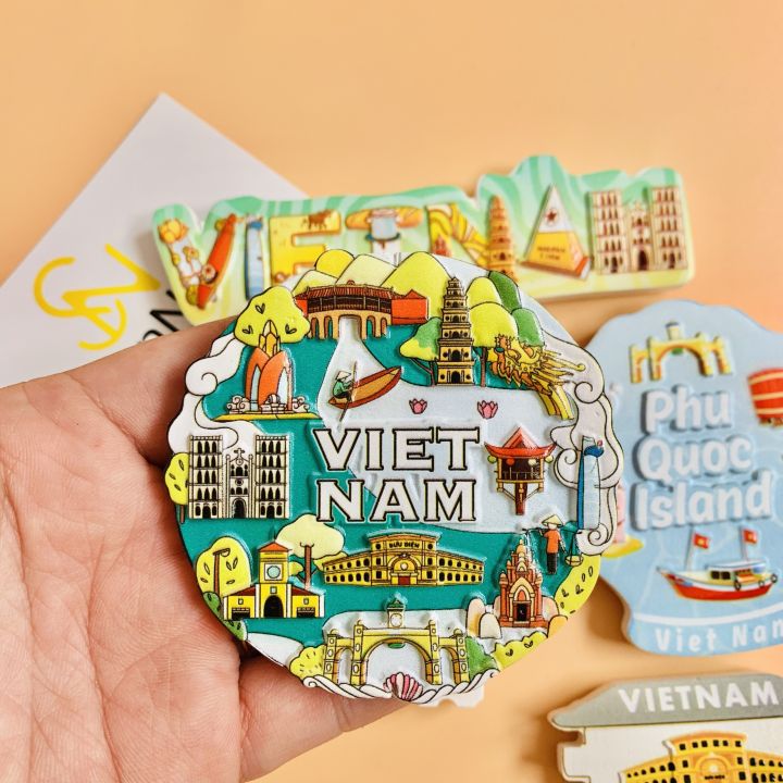 Nam châm tủ lạnh SanNy quà tặng lưu niệm Việt Nam | Lazada.vn