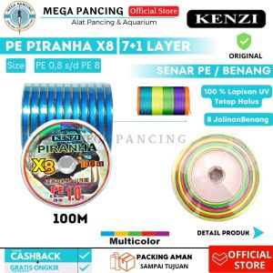 Senar Pancing Kenzi Piranha X8 PE 08 - 6
