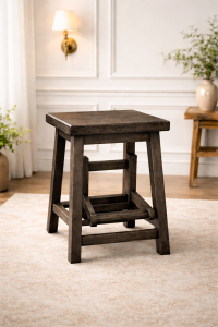 2-step ladder convertible to chair fully assembled ladder chair handcrafted made from solid wood