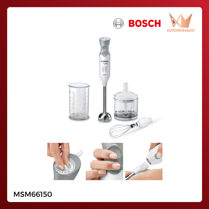 Bosch Hand Blender ErgoMixx MSM66150 (600W) Lazada