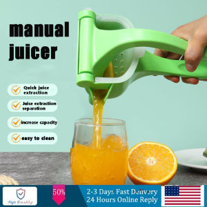 Manual juicer small juicer residue separation and squeezing device fruit juice squeezing tool juice lemon clip