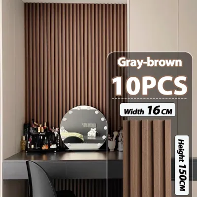 Ready stock Fluted wall panel wood Design Moisture-proof wall panel board Fluted panel wall panel wood panel for wall 格栅板