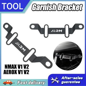 CNC Cut Alloy MDL Bracket Windshield Garnish For Nmax Aerox Motorcycle Accessories