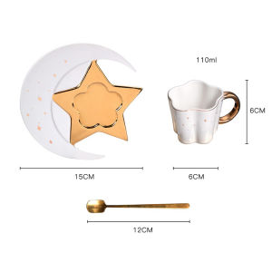 DAFIFY Porcelain Serving and Display Platters Trays 20cm