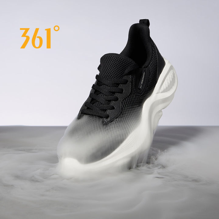 361 Degrees Men's Soft Sole Mesh Slip on Running Shoes Casual