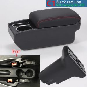 2026 For Fiat 500 Armrest For Fiat 500 2012-2025 Car Armrest Auto Storage Dedicated Retrofit parts Interior Car Accessories