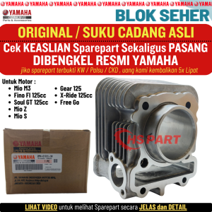 Blok Block Seher Cylinder Mio M3 Z S Gear Freego Soul GT Xride Fino Fi 125 Original Yamaha 100%