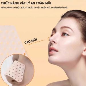 Kẹp Nâng Mũi Định Hình – Combo 2 Miếng Nẹp Nâng Sống Mũi Dụng Cụ Chỉnh Dáng Mũi