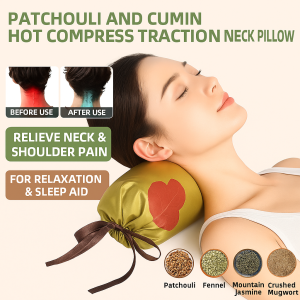 Wormwood Herbal Fennel Neck Pillow Multiflavored Gourd Cylindrical Neck Pillow