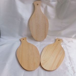 Talenan Kayu Pinus Model Pepaya Ukuran 30x15 cm