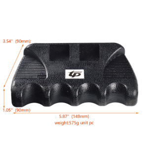 TP Holder Stik Billiard Bahan Karet PVC Cue Holder 2 3 4 Slot Stand Stik Billiard Anti-Deformasi