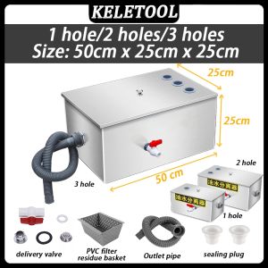 Oil Water Separator kitchen oil-water filter wastewater treatment oil-water separator Oil separation tank