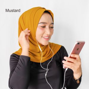 Hijab Bergo Instan Sport Jersey Premium Lubang Telinga Jilbab Instan Sport Kerudung Olahraga
