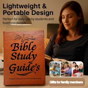 A Summary Guide To The Books Of The Bible Embossed A5 Deepening Faith And Knowledge Guide Artificial Leather Bound Study Plan Notebook Religious Faith-Based Notebook Daily Scripture Notes Prayer Reflections 圣经书卷概要指南