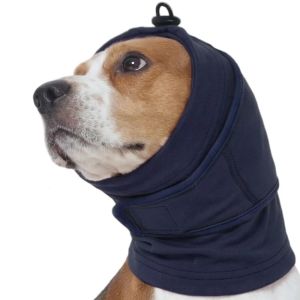 EODKUS Anti-scare Dog Calming Earmuffs Adjustable Soft Elastic Noise Cancelling Ear Muffs Comfortable Warm Dog Soothing Headgear