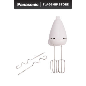 Panasonic MK-GH3 Hand Mixer |5-Speed Control with Turbo Beaters and Dough Hooks Attachment
