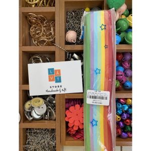 [HCM][MỚI] Giấy gấp sao màu đơn sắc nhiều màu - origami star paper