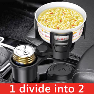 Car cup holder drink holder multifunctional 1 minute 4 car foldable cup holder universal adjustable car bottle holder car organizer storage