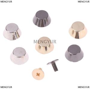 [COD] MENGYUR 10sets Metal Bag Legs Bottom Rivets For DIY Leather Studs Bag Wear Protection Rivets For Bag Bottom Bag Belt Accessories