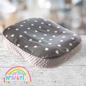 Palm&Pond ผลิตในไทย พร้อมส่ง  ที่นอนกันกรดไหลย้อน ขนาดใหญ่พิเศษ หลุมไม่ลึก ไม่ต้องกังวลเรื่องทารกหลังงอ กันแหวะนม ถอดปลอกได้ ผ้าฝ้าย 100%