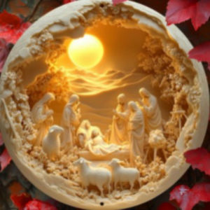 American round wooden wall hanging vintage door signs