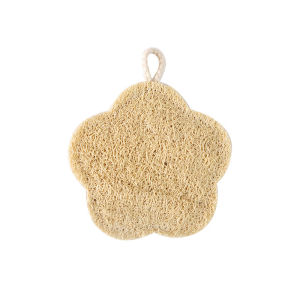 Natural loofah washing dishes pot brush kitchen household loofah flesh non-stick oil scouring cloth natural brush pot