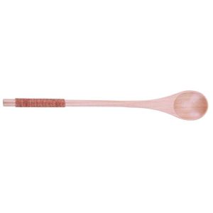 REOPYG Cooking Eating Long Handle Flatware Kitchen Teaspoon Spoons Soup Spoon Wooden Spoon Coffee Spoon