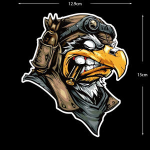 Eagle Sticker Motorcycle Body Helmet Reflective Waterproof Decorative Vinyl Decal
