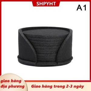[COD] SHPYHT Giao hàng địa phương 10 cái bộ tròn cảm thấy đế lót ly bàn ăn bảo vệ đế lót ly chịu nhiệt cà phê trà nóng uống cốc placemats