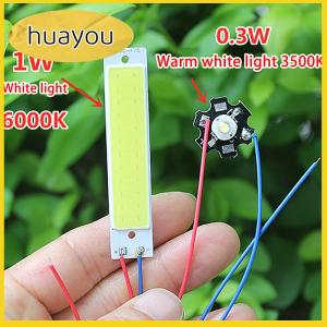 huayou Đôi dẫn ánh sáng Hội Đồng Quản trị với công tắc điều khiển DC 3.7-5V Đèn pin ánh sáng ban đêm đèn bàn tự làm phụ kiện