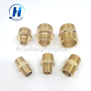 Nối 2 Đầu Ren Ngoài 13/13 17/13 17/17 21/13 27/21 27/27 Đồng Thau (Kép Đồng)