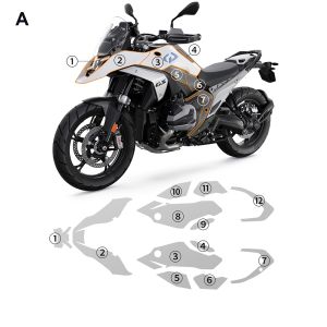 For BMW R1300GS R 1300 GS 2024 2025 2026 PPF Motorcycle TPU Paint Protection Film Complete Paint Fairing Anti-scratch Protection Kit