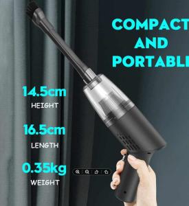 Mite Vacuum 2 Anti Dust Mite Remover 99.9% UV-C Sterilizer For Bed and Sofa Power 12000Kpa Super Suction