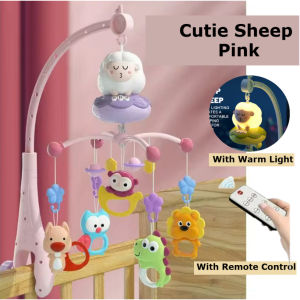 ~Ship From KL~ Baby Bed Bell Baby Crib Toys Rotating Baby music bed bell baby sleeping toys starry light baby rattle