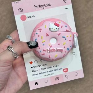 HelloKitty Shockproof Airpods Case Earphone Case Compatible for Airpods 1/2/3/4/pro Earbuds Headse AirPods Pro Covers