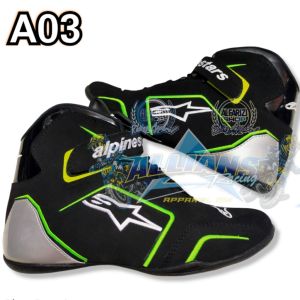 Promo Sepatu Drag Sepatu Slalom F1 Sepatu Balap Drag race Sepatu Balap Motor Sepatu Touring Bukan Sepatu Roadrace Sneakers Aloy Sepatu Casual Sepatu Drag list A08