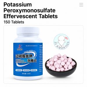 Potassium Peroxymonosulfate Tablet Regulate Water Quality Boost Oxygen Remove Odor Aquarium Fish Tank