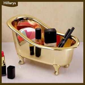 [Hillarys] Mini Makeup Bathtub Soap Jewelry Storage Box Nail Casket Holder Organizer
