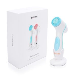 DECINIEE Electric Face Cleansing Brush Silicone Waterproof Facial Pore Cleaner Skin Care Washing Massage Brush Remove Blackhead Grease
