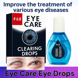 Original Blueberry Eye Drops Clear Vision Solution for Dry Red Sore Eyes Ideal for Gamers Office Workers & Students