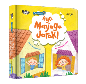 Halo Balita Seri Penuntun: Ayo Menjaga Jarak! (Boardbook)