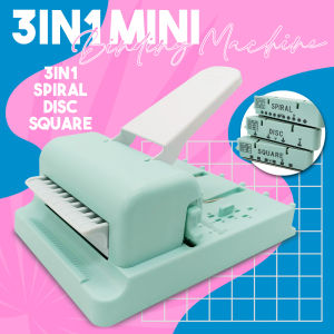 Easyprint 3in1 Mini Binding Spiral Multifunctional Binding Machine