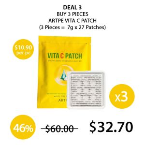(ARTPE) Vita C Patch (1 Piece =  7g x 9 Patches) - COCOMO