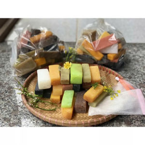 [CHÍNH HÃNG 500G] Vụn Xà Bông 12 Mùi vị HTX Sinh Dược (Tặng kèm túi  lưới tạo bọt)