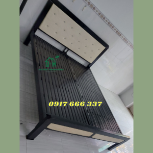 GIƯỜNG SẮT HỘP 4X8 SƠN TĨNH ĐIỆN CHỊU LỰC TỐT DÀNH CHO GIA ĐÌNH - VIDEO THỰC TẾ