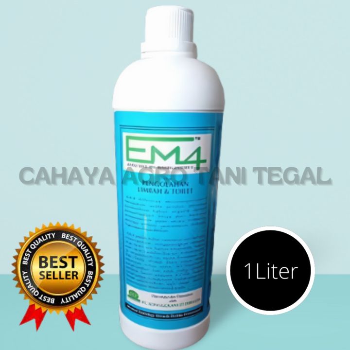 EM4 Pengolahan Limbah Padat dan Toilet 1Liter | Lazada Indonesia