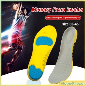 M.Grocer. Memory Foam insoles EVA elastic Sports insole Shoes Pad inserts cushion for Men and Women 1Pair